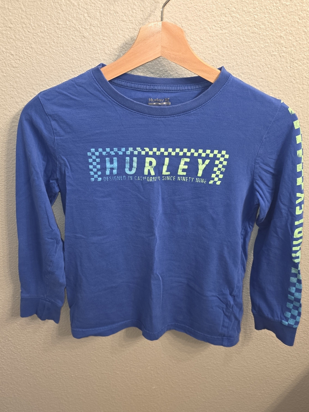 Hurley Royal Blue Long-Sleeve